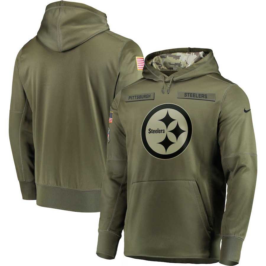 Nike Steelers Olive Salute To Service Men's Pullove Hoodie,We sell and wholesale Nike Steelers Olive Salute To Service Men's Pullove Hoodie on line form chian!